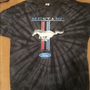 Mustang tie-dye T-shirt size XL